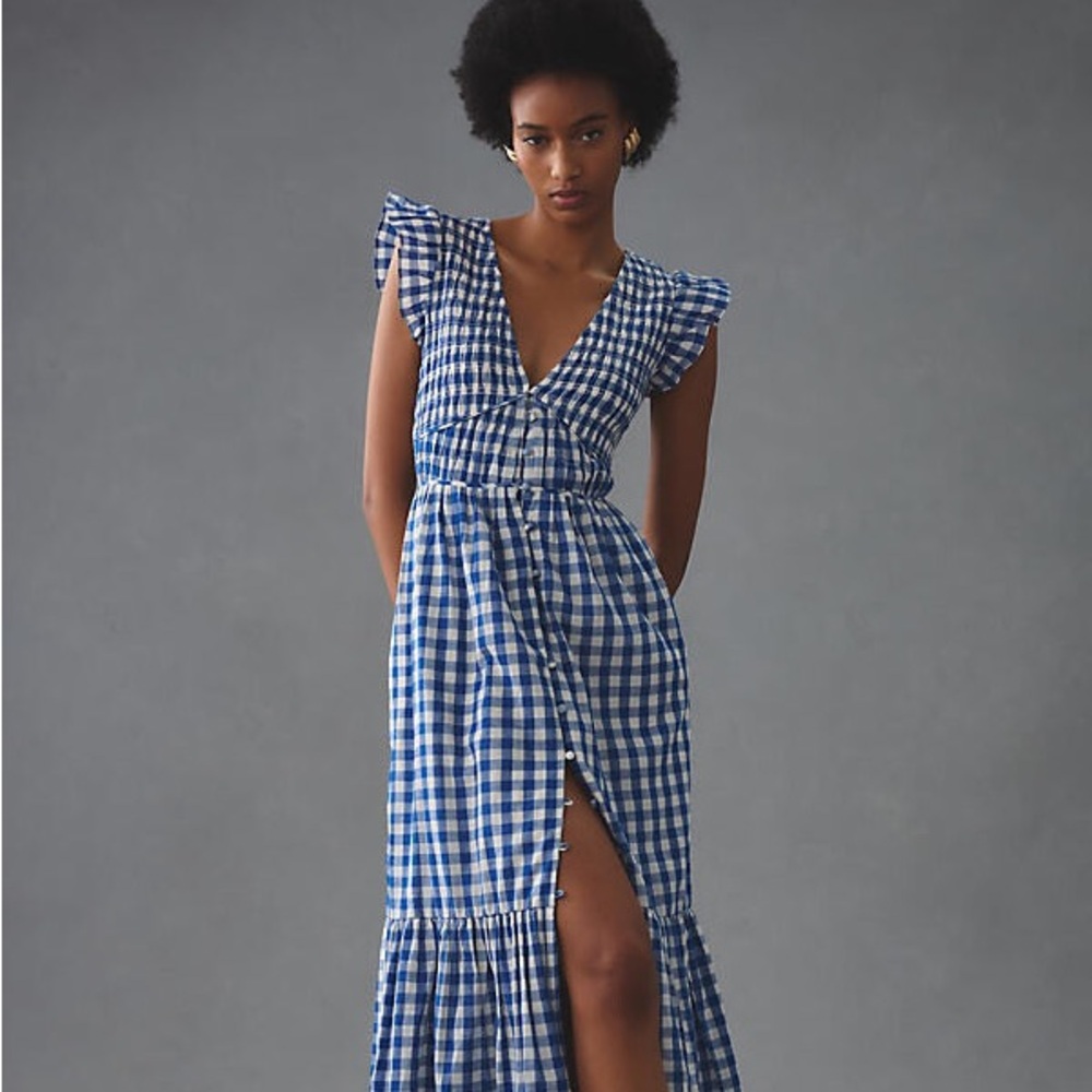 Anthropologie Peregrine Midi Dress